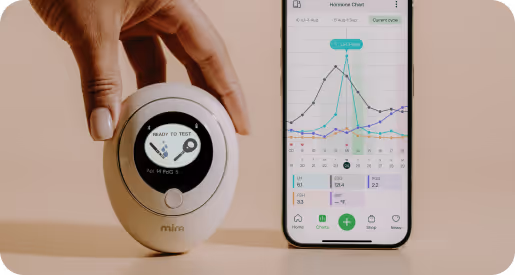 Mira tracker for hormone tracking